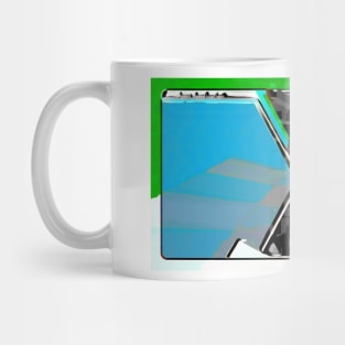 Business Card background template Mug